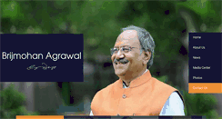 Desktop Screenshot of brijmohanagrawal.in